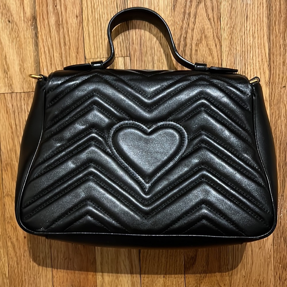 Gucci Small GG Matelasse Leather Top Handle Bag - Picture 2 of 7